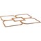 Ekena Millwork 78 34W x 78 34H x 14T Large Olivia Decorative Fretwork Wood Ceiling Panels, Cherry CELW79X79X0250OLVCH - alternate 10